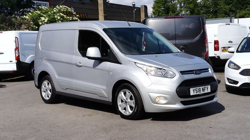 FORD TRANSIT CONNECT 200 LIMITED L1 SWB IN SILVER WITH ONLY 53.000 MILES,AIR CONDITIONING,PARKING SENSORS AND MORE - 2866 - 3