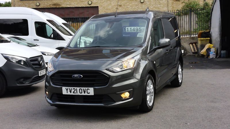 FORD TRANSIT CONNECT 200 LIMITED L1 SWB IN GREY WITH ONLY 54.000 MILES,AIR CONDITIONING,PARKING SENSORS AND MORE - 2869 - 23