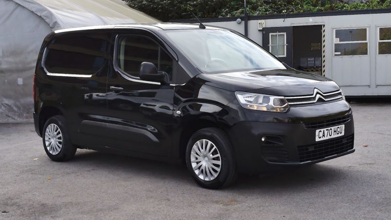 CITROEN BERLINGO 650 ENTERPRISE M BLUEHDI IN BLACK WITH ONLY 28.000 MILES,AIR CONDITIONING,ELECTRIC PACK,SENSORS,BLUETOOTH AND MORE *** SOLD *** - 2942 - 20