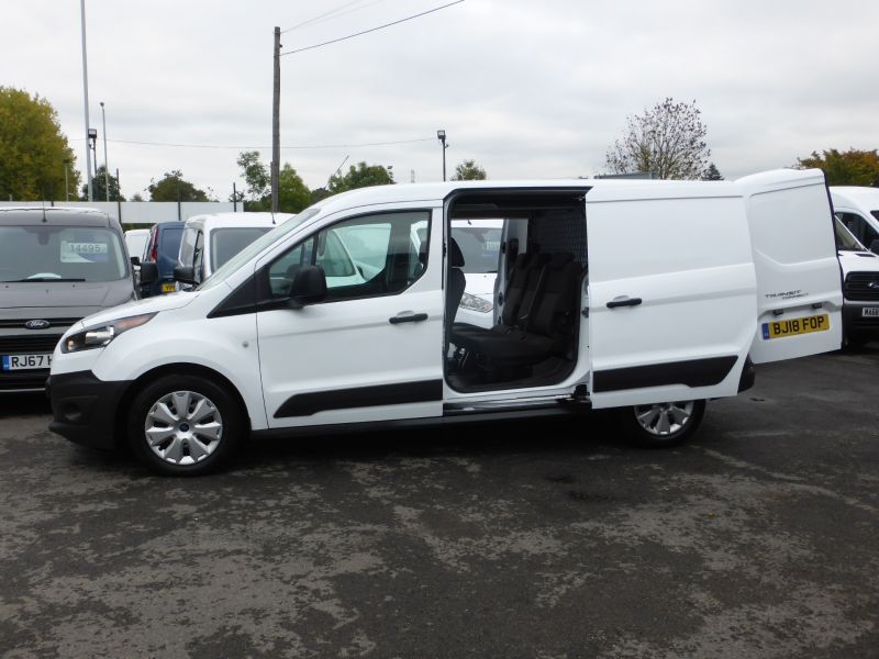 FORD TRANSIT CONNECT 230 L2 LWB 5 SEATER DOUBLE CAB COMBI CREW VAN WITH AIR CONDITIONING,BLUETOOTH AND MORE - 2522 - 22