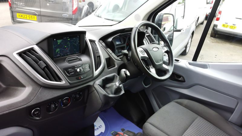 FORD TRANSIT 350 L3H3 LWB HIGH ROOF 6 SEATER DOUBLE CAB COMBI CREW VAN WITH AIR CONDITIONING,SAT NAV AND MORE - 2867 - 12