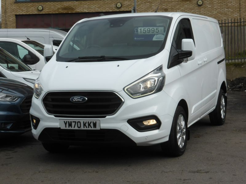 FORD TRANSIT CUSTOM 280 LIMITED ECOBLUE L1 SWB WITH AIR CONDITIONING,PARKING SENSORS AND MORE - 2625 - 19
