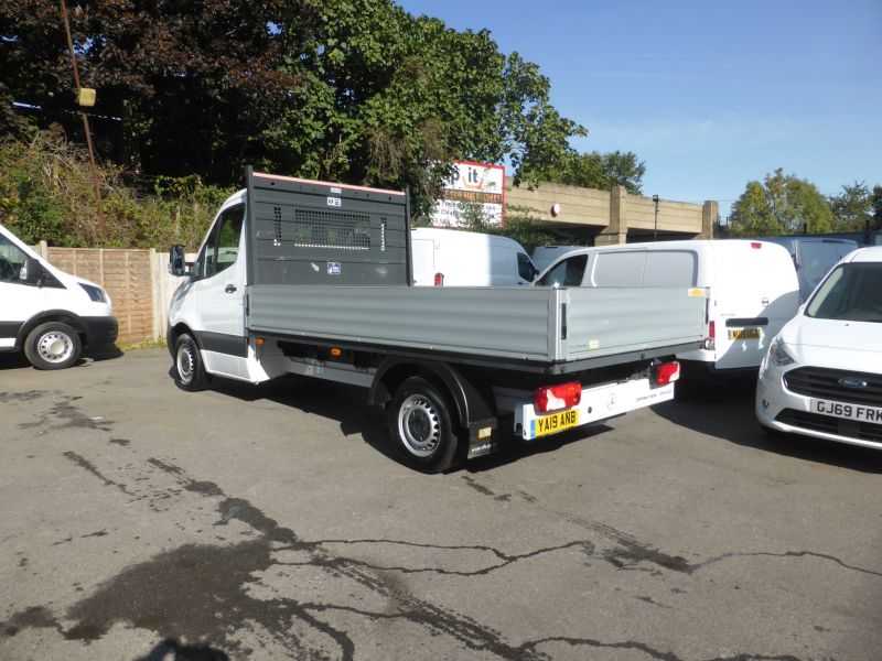 MERCEDES SPRINTER 314 CDI L2 DROPSIDE IN WHITE , ULEZ COMPLIANT , EURO 6 ,**** £15995 + VAT **** - 2496 - 4