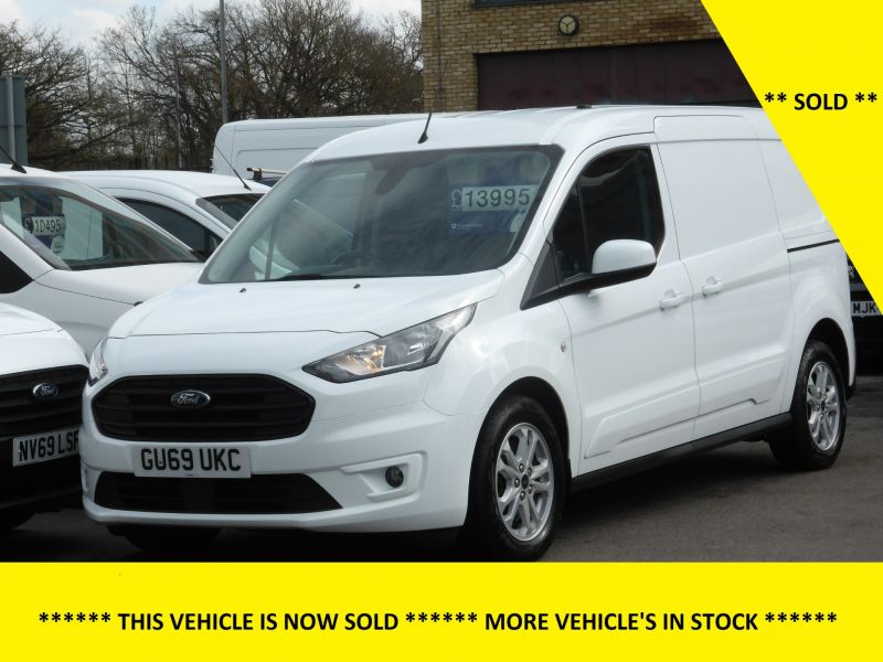 FORD TRANSIT CONNECT 240 LIMITED L2 LWB WITH ONLY 50.000 MILES,AIR CONDITIONING,ALLOY'S,PARKING SENSORS  **** SOLD **** - 2615 - 1