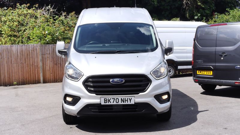 FORD TRANSIT CUSTOM 320 TREND ECOBLUE L1H2 SWB HIGH ROOF IN SILVER WITH SAT NAV,AIR CONDITIONING,PARKING SENSORS AND MORE *** SOLD *** - 2882 - 24