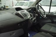 FORD TRANSIT CUSTOM 310/130 TREND L1 SWB EURO 6 IN BLUE WITH AIR CONDITIONING,SENSORS,REAR CAMERA,ELECTRIC PACK,ALLOY,BLUETOOTH AND MORE **** SOLD **** - 2130 - 11
