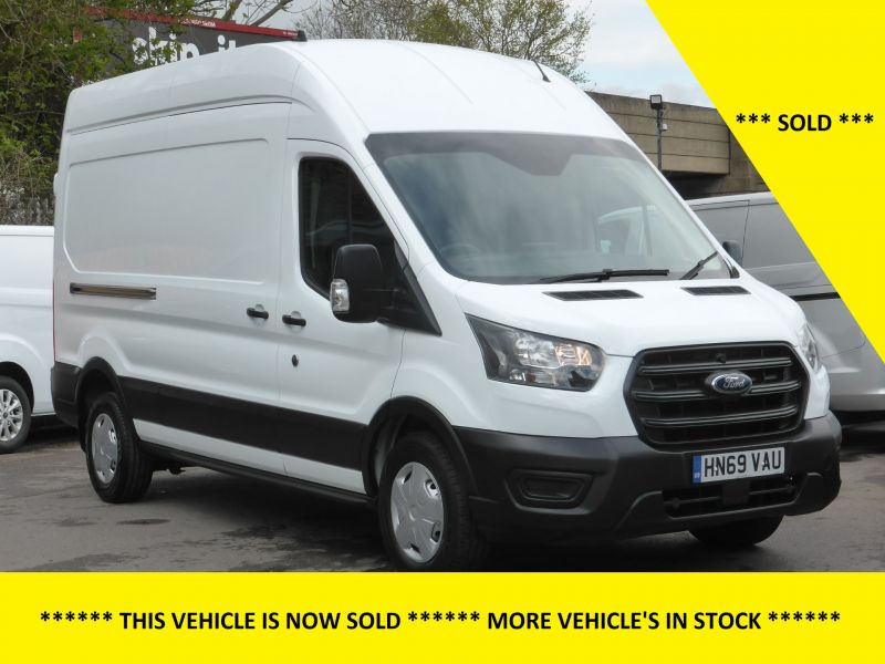 FORD TRANSIT 350/130 LEADER L3H3 LWB HIGH ROOF AUTOMATIC WITH SAT NAV,AIR CONDITIONING **** SOLD **** - 2636 - 1