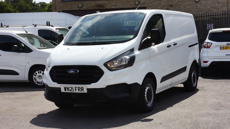FORD TRANSIT CUSTOM 300 LEADER L1 SWB WITH ONLY 53.000 MILES,AIR CONDITIONING,PARKING SENSORS,WETBELT REPLACED AND MORE - 2898 - 19