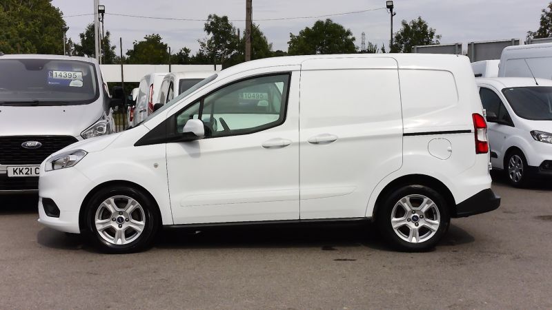 FORD TRANSIT COURIER LIMITED 1.5 TDCI WITH ONLY 46.000 MILES,SAT NAV,AIR CONDITIONING,ALLOY'S,PARKING SENSORS AND MORE - 2904 - 10