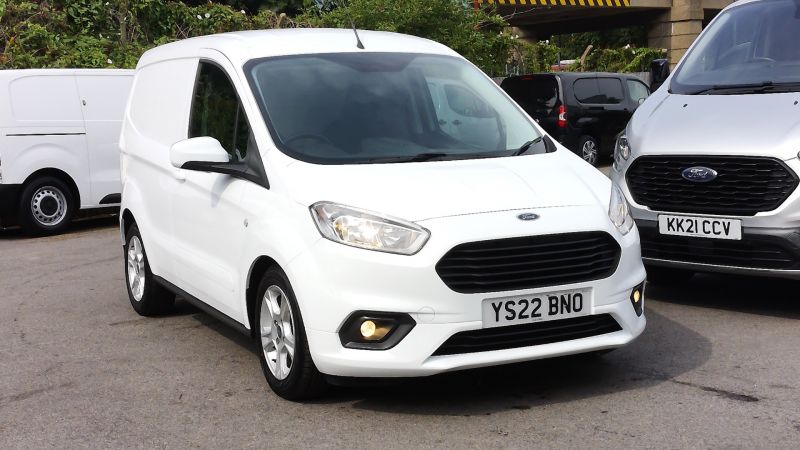FORD TRANSIT COURIER LIMITED 1.5 TDCI WITH ONLY 46.000 MILES,SAT NAV,AIR CONDITIONING,ALLOY'S,PARKING SENSORS AND MORE - 2904 - 24