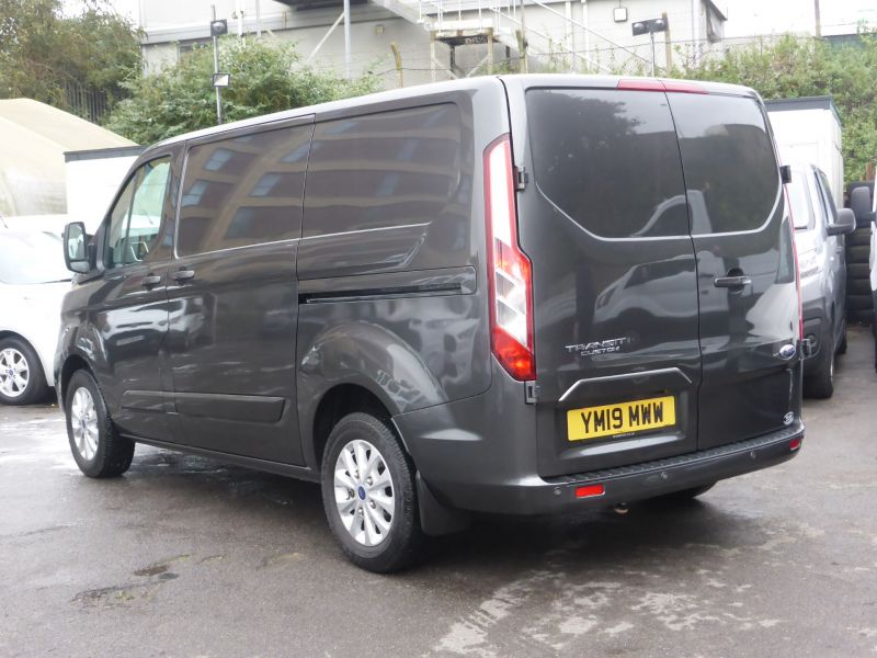 FORD TRANSIT CUSTOM 280/130 LIMITED L1 SWB IN GREY WITH AIR CONDITIONING,PARKING SENSORS AND MORE - 2523 - 4