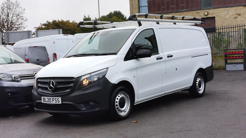 MERCEDES VITO 114 CDI PURE L2 LWB 2.1 RWD WITH ONLY 43.000 MILES,SAT NAV,AIR CONDITIONING,CLIMATE CONTROL,PARKING SENSORS AND MORE - 2928 - 1