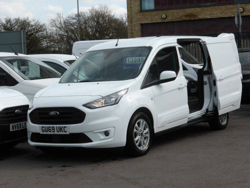 FORD TRANSIT CONNECT 240 LIMITED L2 LWB WITH ONLY 50.000 MILES,AIR CONDITIONING,ALLOY'S,PARKING SENSORS  **** SOLD **** - 2615 - 2