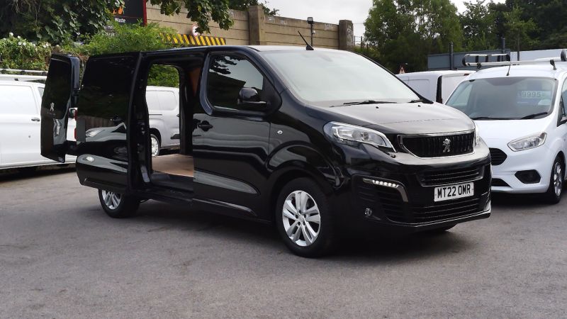 PEUGEOT EXPERT 1000 PROFESSIONAL PREMIUM L2 LWB IN BLACK ONLY 28.000 MILES,AIR CONDITIONING,ALLOY'S AND MORE - 2907 - 5
