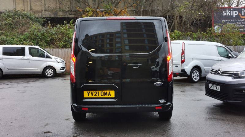 FORD TRANSIT CUSTOM 280 LIMITED L1 SWB IN BLACK WITH AIR CONDITIONING,PARKING SENSORS AND MORE *** SOLD *** - 2951 - 10