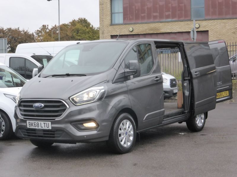 FORD TRANSIT CUSTOM 300 LIMITED L1 SWB IN MAGNETIC GREY WITH AIR CONDITIONING,SENSORS,HEATED SEATS AND MORE   - 2536 - 3