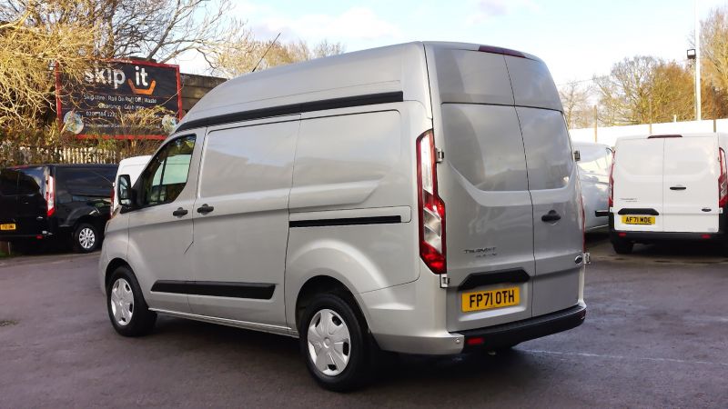 FORD TRANSIT CUSTOM 320 TREND ECOBLUE L1H2 SWB HIGH ROOF IN SILVER WITH AIR CONDITIONING,PARKING SENSORS AND MORE - 2954 - 6