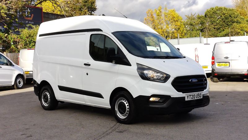 FORD TRANSIT CUSTOM 300 LEADER L1 H2 SWB HIGH ROOF WITH ONLY 53.000 MILES,AIR CONDITIONING,PARKING SENSORS,6 SPEED AND MORE - 2936 - 2