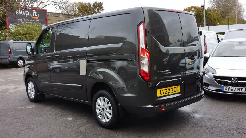 FORD TRANSIT CUSTOM 300 LIMITED ECOBLUE L1 SWB IN GREY WITH 49.000 MILES,AIR CONDITIONING,PARK ASSIST CAMERA,PARKING SENSORS,ALLOYS AND MORE *** SOLD *** - 2944 - 5