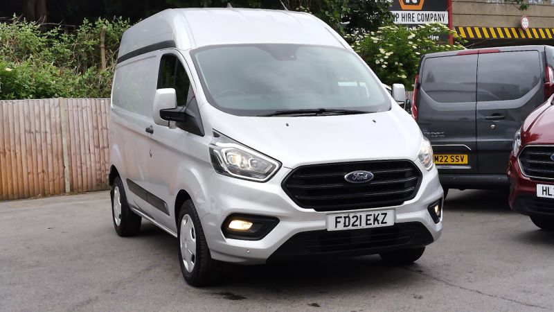 FORD TRANSIT CUSTOM 320 TREND ECOBLUE L1H2 SWB HIGH ROOF IN SILVER WITH AIR CONDITIONING,PARKING SENSORS AND MORE - 2863 - 21