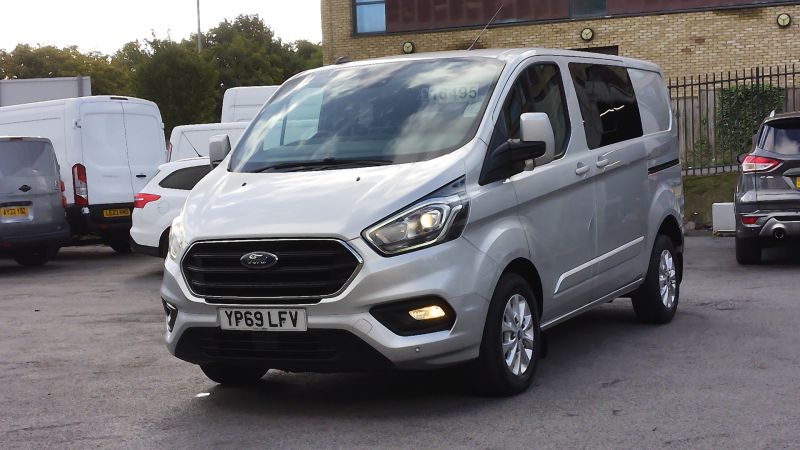 FORD TRANSIT CUSTOM 320 LIMITED L1 SWB 6 SEATER DOUBLE CAB COMBI CREW VAN WITH AIR CONDITIONING,PARKING SENSORS,ALLOYS,HEATED SEATS AND MORE *** DEPOSIT TAKEN *** - 2914 - 27