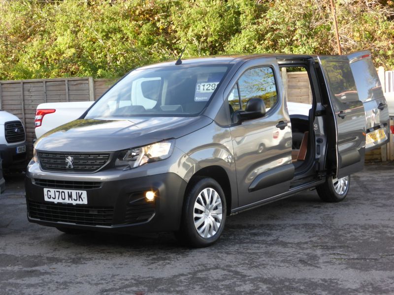 PEUGEOT PARTNER 1000 PROFESSIONAL L1 SWB IN GREY WITH AIR CONDITIONING,PARKING SENSORS AND MORE - 2532 - 2