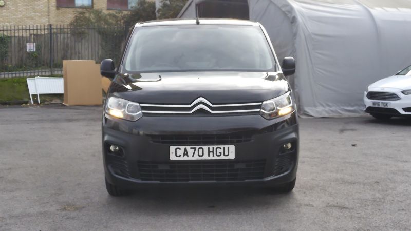 CITROEN BERLINGO 650 ENTERPRISE M BLUEHDI IN BLACK WITH ONLY 28.000 MILES,AIR CONDITIONING,ELECTRIC PACK,SENSORS,BLUETOOTH AND MORE *** SOLD *** - 2942 - 19