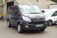 FORD TRANSIT CUSTOM 310/130 TREND L1 SWB EURO 6 IN BLUE WITH AIR CONDITIONING,SENSORS,REAR CAMERA,ELECTRIC PACK,ALLOY,BLUETOOTH AND MORE **** SOLD **** - 2130 - 24