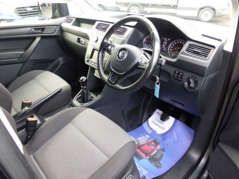 VOLKSWAGEN CADDY C20 TDI TRENDLINE SWB IN GREY WITH AIR CONDITIONING,PARKING SENSORS,DAB RADIO AND MORE - 2533 - 10