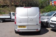 FORD TRANSIT CUSTOM 280/130 LIMITED L1 SWB EURO 6 IN SILVER WITH AIR CONDITIONING,PARKING SENSORS,BLUETOOTH AND MORE **** CHOICE OF 2 ****  - 2053 - 6