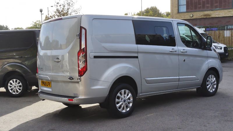 FORD TRANSIT CUSTOM 320 LIMITED L1 SWB 6 SEATER DOUBLE CAB COMBI CREW VAN WITH AIR CONDITIONING,PARKING SENSORS,ALLOYS,HEATED SEATS AND MORE *** DEPOSIT TAKEN *** - 2914 - 6