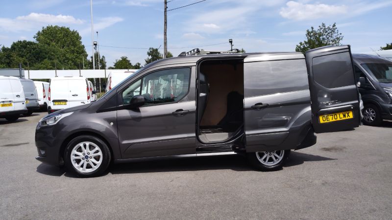 FORD TRANSIT CONNECT 200 LIMITED AUTOMATIC L1 SWB AUTOMATIC IN GREY WITH SAT NAV,REAR CAMERA,AIR CONDITIONING,PARKING SENSORS AND MORE - 2881 - 8