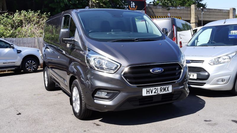 FORD TRANSIT CUSTOM 280 LIMITED ECOBLUE L1 SWB IN GREY,ONLY 54.000 MILES,AIR CONDITIONING,PARKING SENSORS AND MORE - 2860 - 21