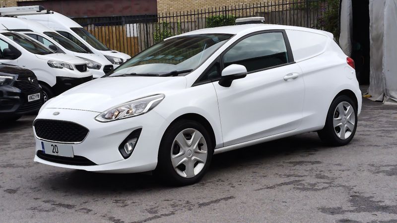 FORD FIESTA VAN 1.5 TDCI IN WHITE,AIR CONDITIONING,PARKING SENSORS,DAB RADIO AND MORE - 2893 - 1