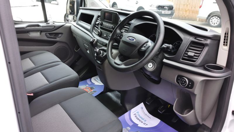 FORD TRANSIT CUSTOM 300 LEADER ECOBLUE L2 H2 LWB HIGH ROOF ONLY 28.000 MILES,AIR CONDITIONING,PARKING SENSORS AND MORE - 2870 - 12