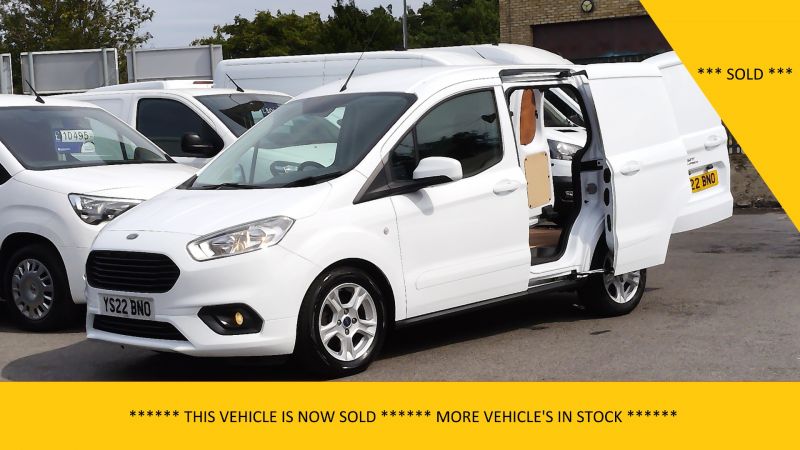 FORD TRANSIT COURIER LIMITED 1.5 TDCI WITH ONLY 46.000 MILES,SAT NAV,AIR CONDITIONING,ALLOY'S,PARKING SENSORS AND MORE *** SOLD *** - 2904 - 1