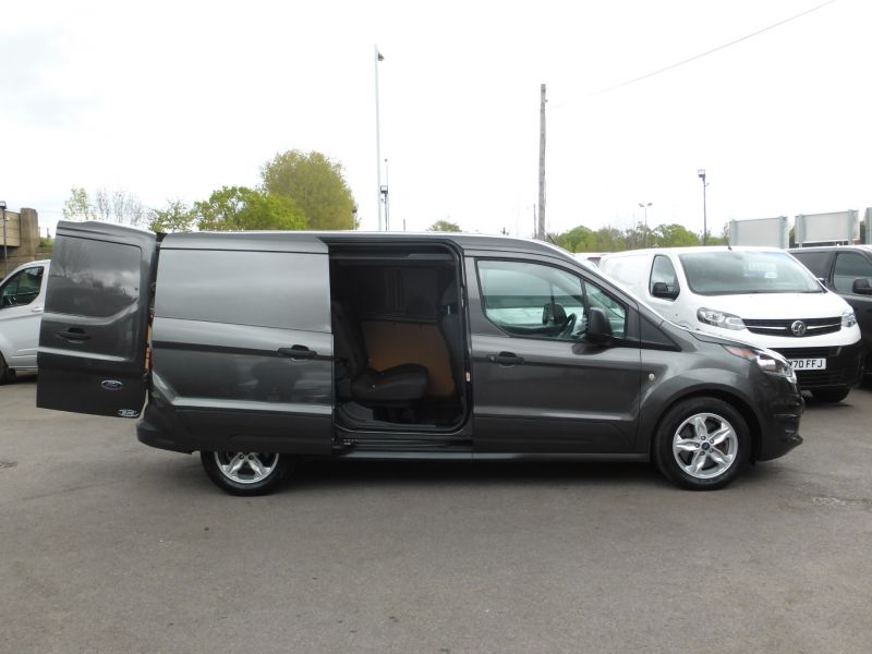 FORD TRANSIT CONNECT 230 TREND L2 LWB 5 SEATER DOUBLE CAB CREW VAN IN GREY WITH ONLY 28.000 MILES,AIR CONDITIONING,BLUETOOTH AND MORE - 2637 - 23