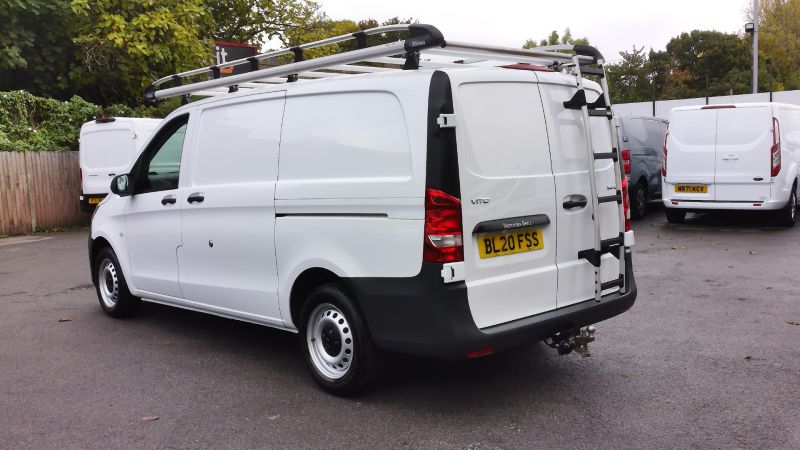 MERCEDES VITO 114 CDI PURE L2 LWB 2.1 RWD WITH ONLY 43.000 MILES,SAT NAV,AIR CONDITIONING,CLIMATE CONTROL,PARKING SENSORS AND MORE - 2928 - 7