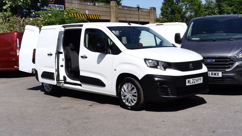 PEUGEOT PARTNER 850 PROFESSIONAL PREMIUM LWB 5 SEATER DOUBLE CAB COMBI VAN,ONLY 52.000 MILES,AIR CONDITIONING AND MORE - 2858 - 5