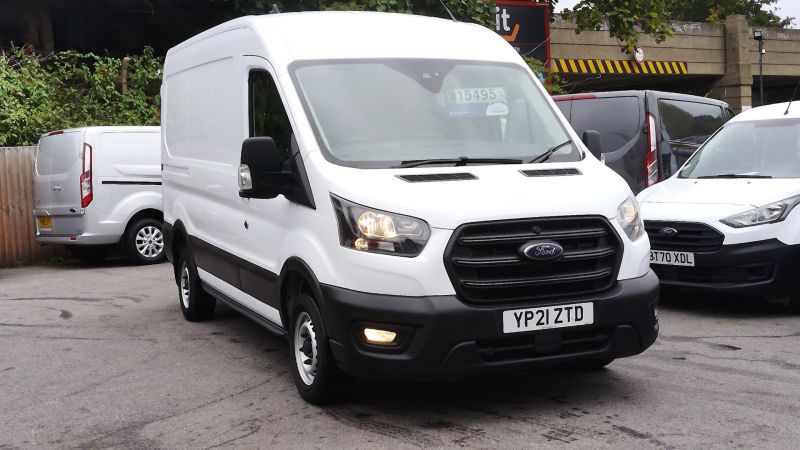 FORD TRANSIT 310 LEADER ECOBLUE L2H2 MWB MEDIUM ROOF WITH ONLY 38.000 MILES,SAT NAV,AIR CONDITIONING,HEATED SEATS AND MORE *** SOLD *** - 2919 - 23