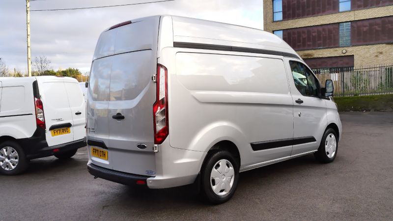 FORD TRANSIT CUSTOM 320 TREND ECOBLUE L1H2 SWB HIGH ROOF IN SILVER WITH AIR CONDITIONING,PARKING SENSORS AND MORE - 2954 - 5