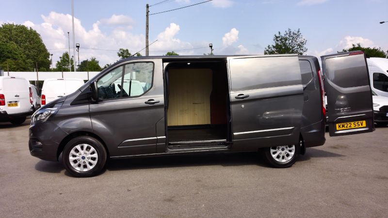 FORD TRANSIT CUSTOM 300 LIMITED ECOBLUE L2 LWB IN GREY WITH AIR CONDITIONING,PARKING SENSORS,HEATED SEATS AND MORE - 2861 - 8