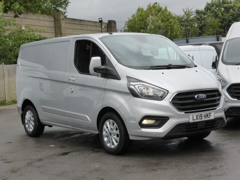 FORD TRANSIT CUSTOM 280/130 LIMITED L1 SWB IN SILVER ONLY 54.000 MILES,AIR CONDITIONING,PARKING SENSORS,REAR CAMERA AND MORE - 2477 - 3