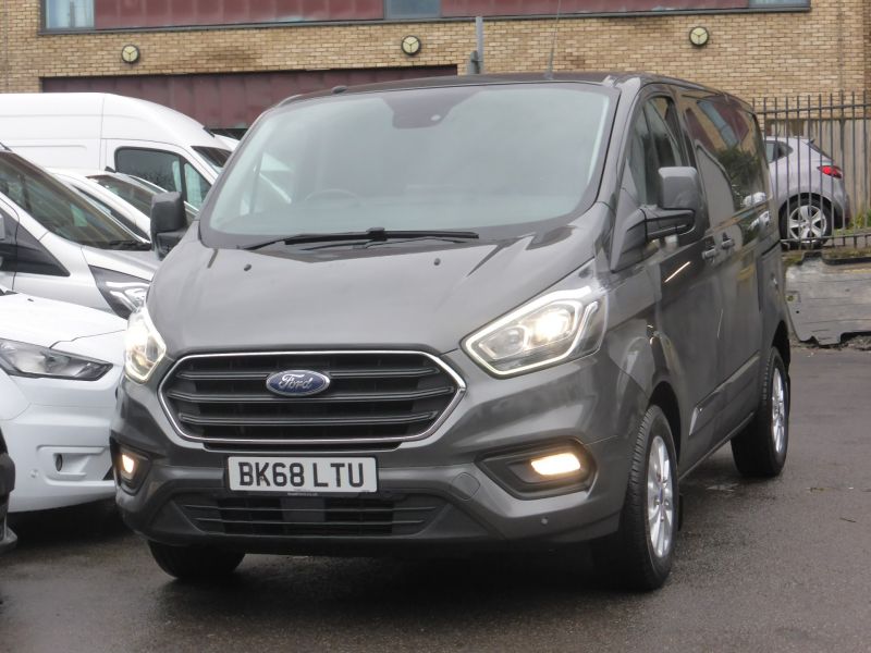 FORD TRANSIT CUSTOM 300 LIMITED L1 SWB IN MAGNETIC GREY WITH AIR CONDITIONING,SENSORS,HEATED SEATS AND MORE   - 2536 - 19