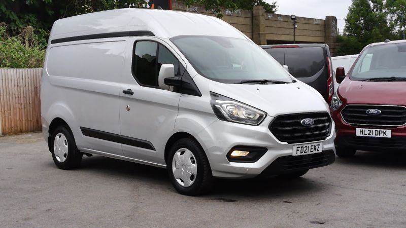 FORD TRANSIT CUSTOM 320 TREND ECOBLUE L1H2 SWB HIGH ROOF IN SILVER WITH AIR CONDITIONING,PARKING SENSORS AND MORE - 2863 - 22