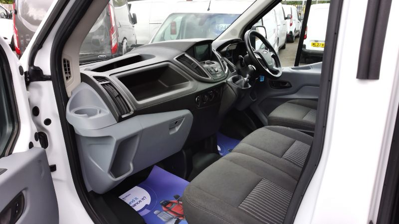 FORD TRANSIT 350 L3H3 LWB HIGH ROOF 6 SEATER DOUBLE CAB COMBI CREW VAN WITH AIR CONDITIONING,SAT NAV AND MORE - 2867 - 13