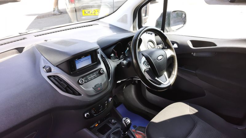 FORD TRANSIT COURIER TREND 1.5 TDCI WITH  ONLY 52.000 MILES,AIR CONDITIONING,PARKING SENSORS AND MORE *** SOLD *** - 2873 - 13