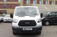 FORD TRANSIT 350/130 L3 DOUBLE CREW CAB ALLOY TIPPER WITH ONLY 18.000 MILES,BLUETOOTH,TWIN REAR WHEELS AND MORE - 2096 - 28