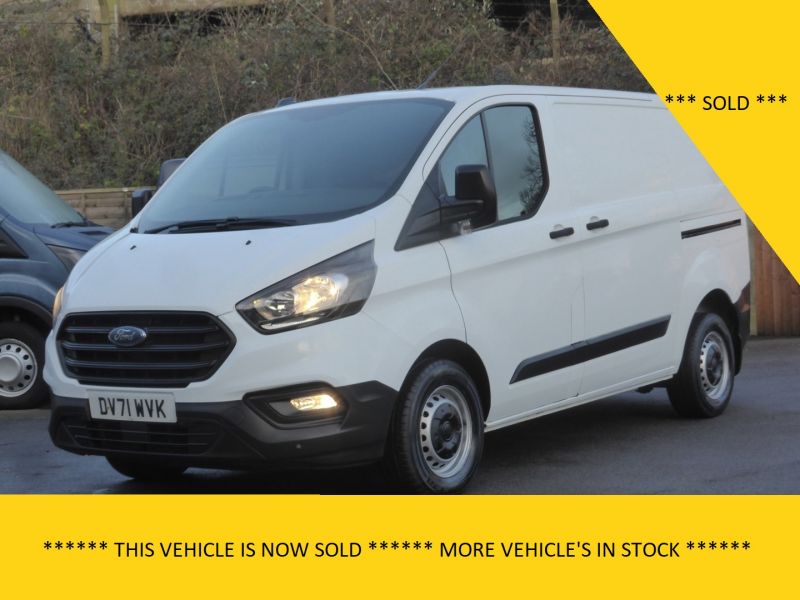 FORD TRANSIT CUSTOM 300 LEADER ECOBLUE L1 SWB WITH FRONT AND REAR PARKING SENSORS,BLUETOOTH,6 SPEED AND MORE *** SOLD *** - 2789 - 1