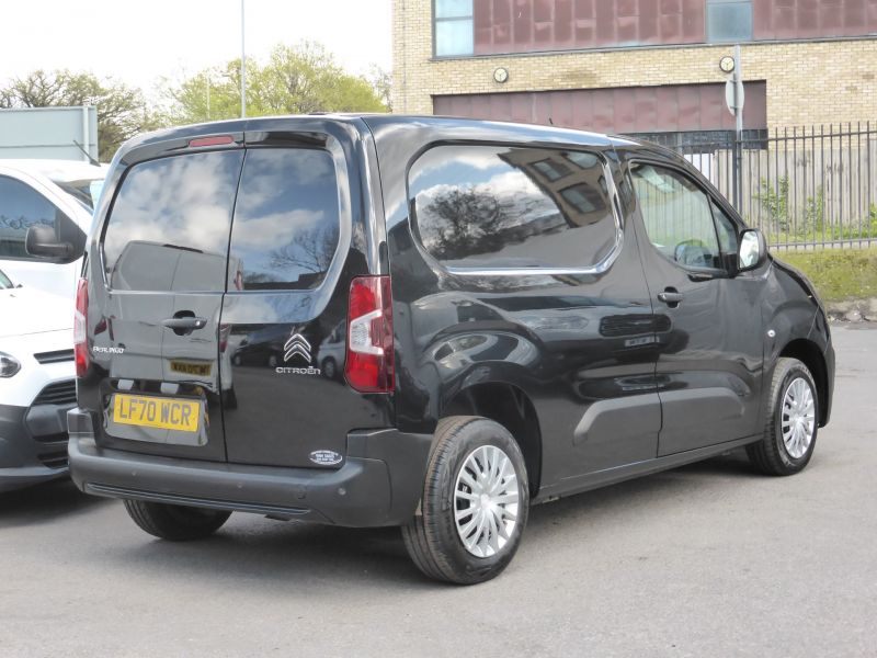 CITROEN BERLINGO 650 ENTERPRISE M BLUEHDI IN BLACK WITH ONLY 54.000 MILES,AIR CONDITIONING,PARKING SENSORS AND MORE - 2629 - 16